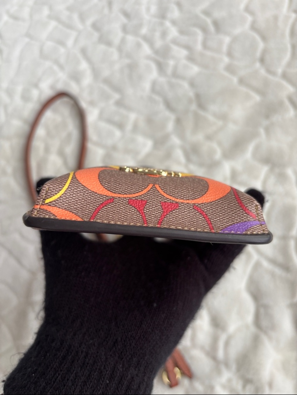 Coach Signature Rainbow Crossbody C9943 - Picture 7 of 13